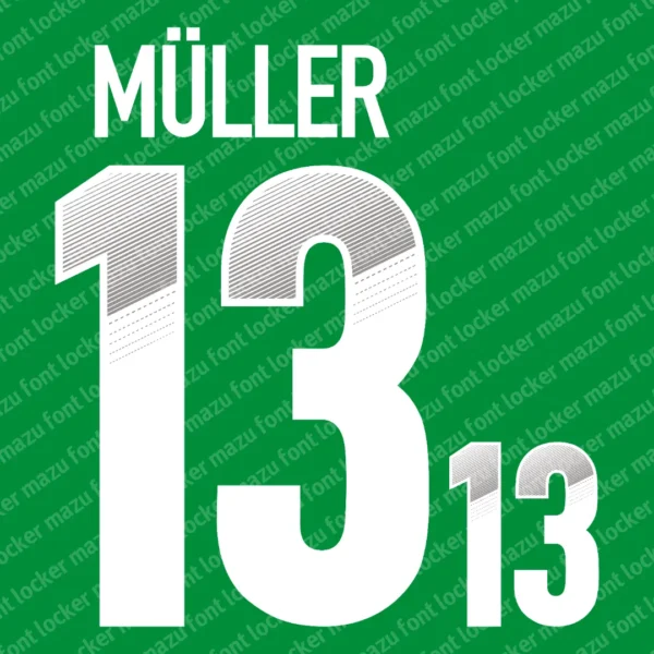 Germany Euro 2012 Font Vector – Unstoppable German Machine Masterpiece