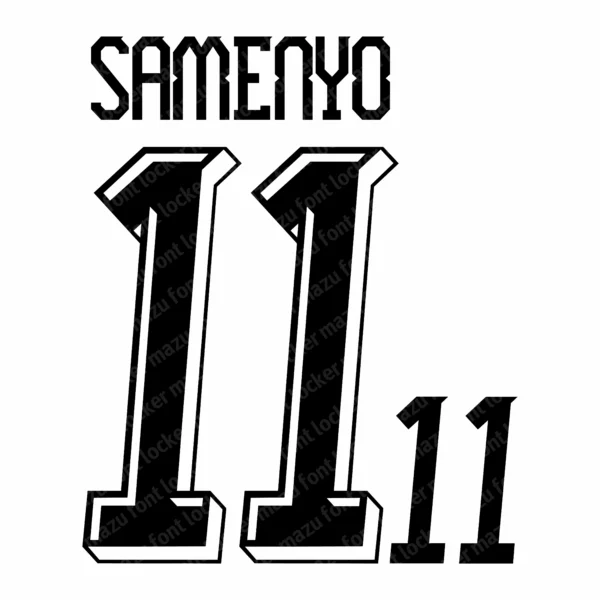 Ghana World Cup 2026 Font Vector – Powerful Black Stars Premium Vector