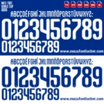 Haiti World Cup 2026 Font Vector – Epic Vibrant Caribbean Masterpiece