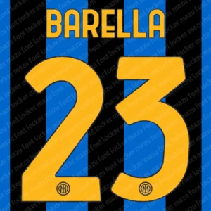 Inter Milan 2026-2027 Font