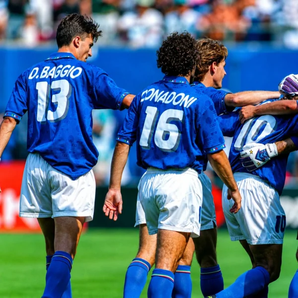 Italy World Cup 1994 Font Vector – Legendary Blue Glory Design