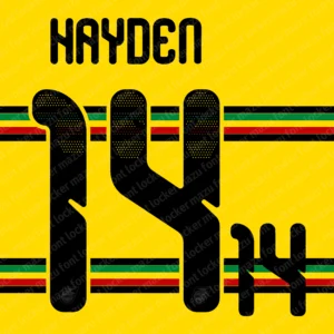 Jamaica World Cup 2026 Font