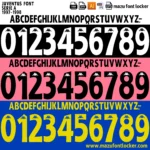 Juventus 1997-1998 Font Vector – Legendary Bianconeri Masterpiece