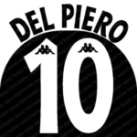 Juventus 1997-1998 Font Vector – Legendary Bianconeri Masterpiece