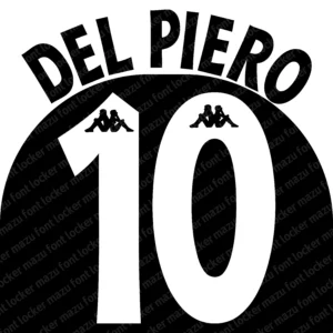 Juventus 1997-1998 Font