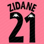 Juventus 1997-1998 Font Vector – Legendary Bianconeri Masterpiece