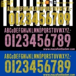 Juventus 2004-2005 Font Vector – Legendary Bianconeri Championship Masterpiece