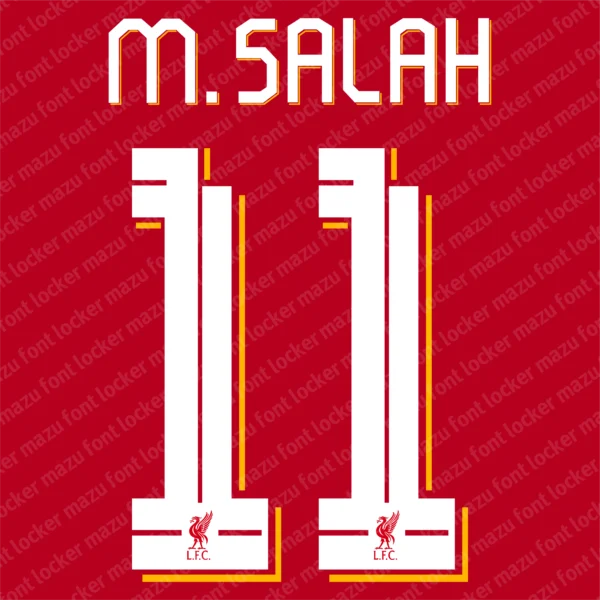 Liverpool 2025-2026 Font Vector – Epic Anfield Masterpiece