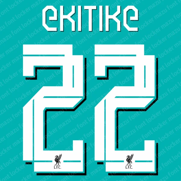 Liverpool 2025-2026 Font Vector – Epic Anfield Masterpiece