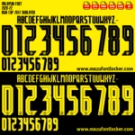 Malaysia 2020-2022 Font Vector – Epic Harimau Malaya Masterpiece