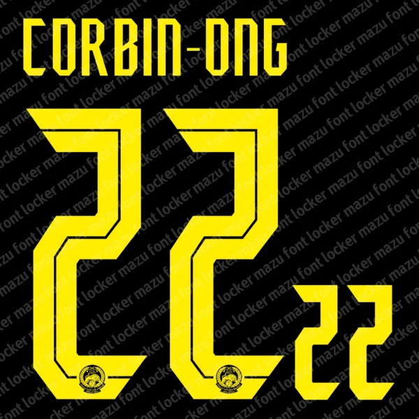Malaysia 2020-2022 Font Vector – Epic Harimau Malaya Masterpiece