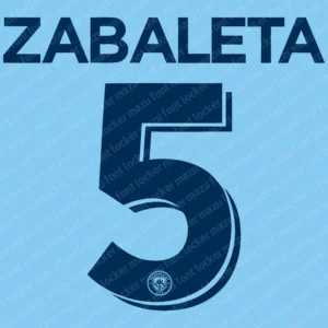 Manchester City 2016-2017 Font