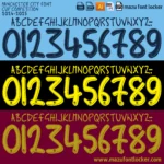 Manchester City 2024-2025 Font Vector – Epic Sky Blue Masterpiece