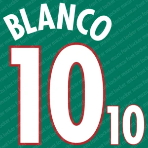 Mexico World Cup 2002 Font