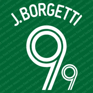 Mexico World Cup 2006 Font