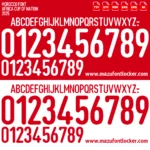 Morocco 2025 Font Vector – Heroic Atlas Lions Masterpiece