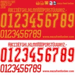 Morocco World Cup 2026 Font Vector – Epic Atlas Lions Majestic Masterpiece