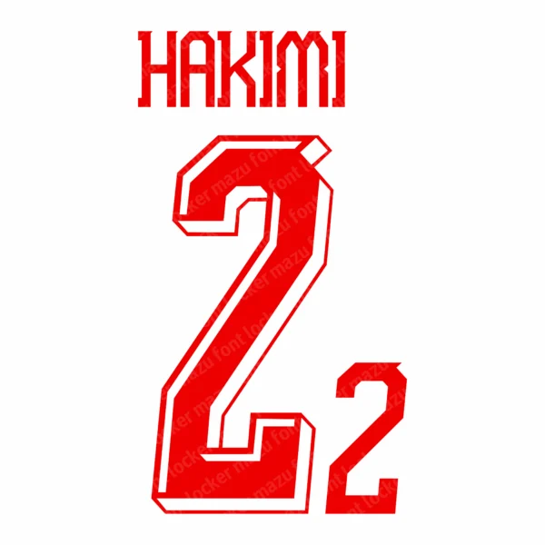 Morocco World Cup 2026 Font Vector – Epic Atlas Lions Majestic Masterpiece