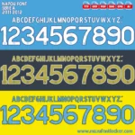 Napoli 2011-2012 Font Vector – Stunning Partenopei Legacy Typeface