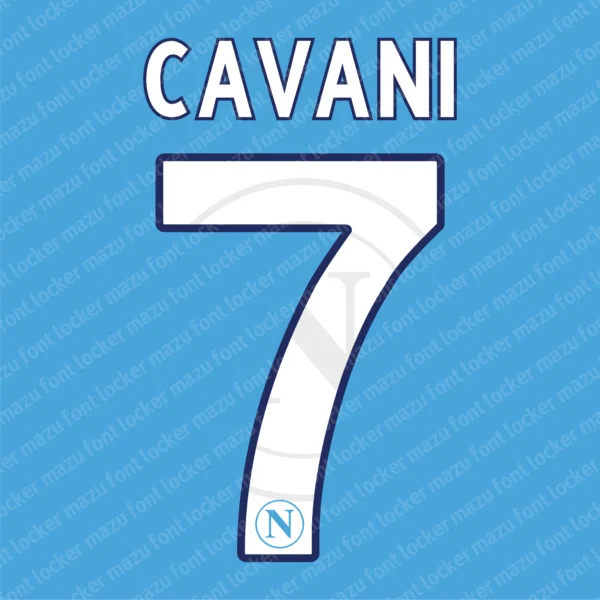 Napoli 2011-2012 Font Vector – Stunning Partenopei Legacy Typeface