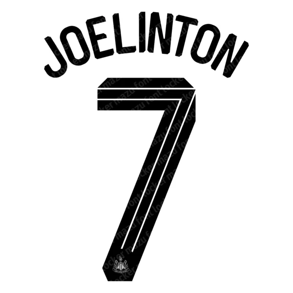 Newcastle United 2026-2027 Font Vector – Stunning St James' Park Classic Masterpiece