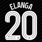 Newcastle United 2026-2027 Font Vector – Stunning St James' Park Classic Masterpiece