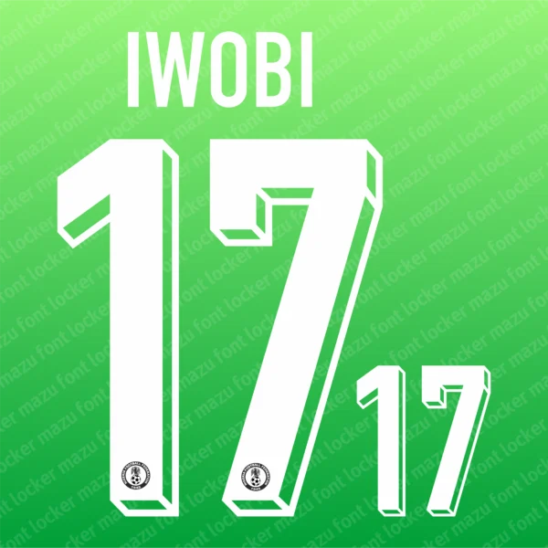 Nigeria 2026-2027 Font Vector – Epic Super Eagles Soaring Masterpiece