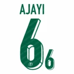 Nigeria 2026-2027 Font Vector – Epic Super Eagles Soaring Masterpiece