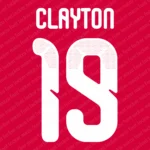 Olympiacos FC 2026-2027 Font Vector – Epic Red Thunder Masterpiece