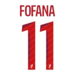 Olympique Lyonnais 2026-2027 Font Vector – Epic Les Gones Masterpiece