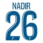 Olympique Marseille 2026-2027 Font Vector – Epic OM Legendary Masterpiece