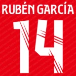 Osasuna 2025-2026 Font Vector – Epic Rojillos Masterpiece