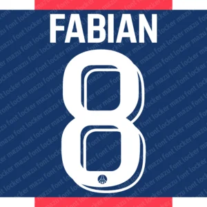 PSG UCL 2026-2027 Font