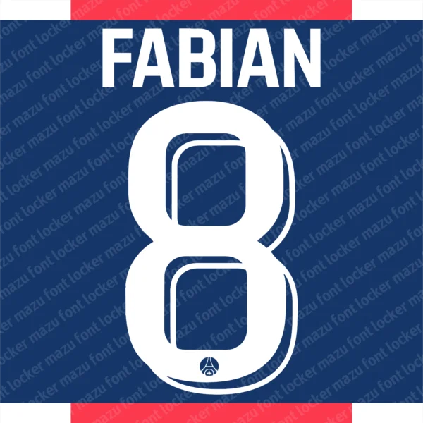 PSG UCL 2026-2027 Font Vector – Ultimate Paris Glory Masterpiece