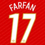 PSV Eindhoven 2006-2007 Font Vector – Stunning Rood-Witten Legendary Masterpiece