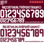 Qatar World Cup 2026 Font Vector – Amazing Premium Al Thumama Masterpiece