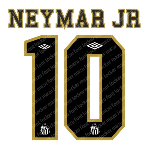 Santos FC 2026-27 Font Vector – Stunning Santástico Brazilian Icon