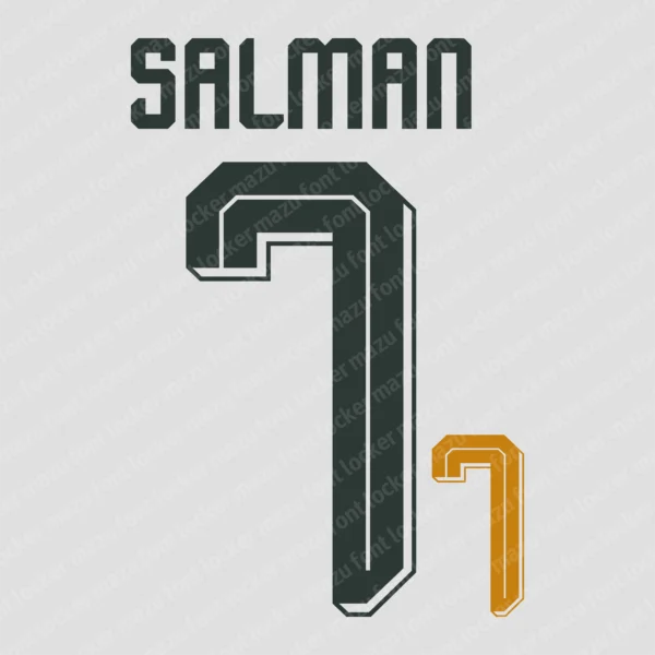 Saudi Arabia World Cup 2026 Font Vector – Epic Green Falcons Majestic Masterpiece
