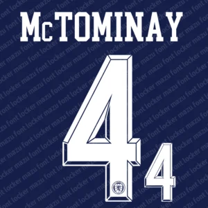Scotland World Cup 2026 Font