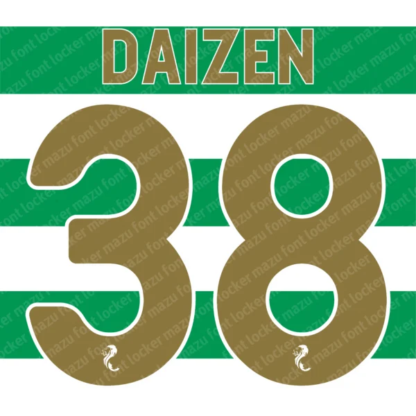 Scottish Premier League 2026-2027 Font Vector – Legendary SPFL Old Firm Icon
