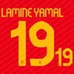 Spain 2025 Font Vector – Stunning La Furia Roja Power Font
