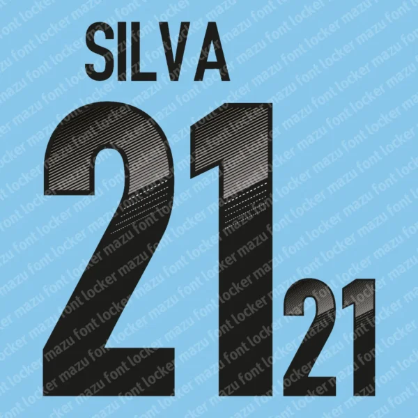 Spain Euro 2012 Font Vector – Legendary La Roja Masterpiece