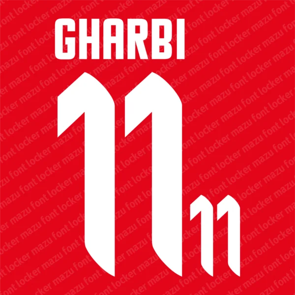 Tunisia World Cup 2026 Font Vector – Stunning Eagles Championship Masterpiece