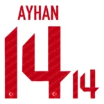 Turkey Euro 2020 Font Vector – Epic Ay-Yıldızlılar Masterpiece