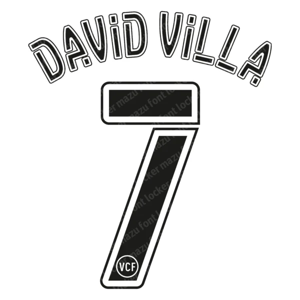 Valencia 2004-2005 Font Vector – Epic Los Che Masterpiece