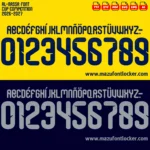 Al-Nassr 2026-2027 Font Vector – Epic Yellow Victory Masterpiece