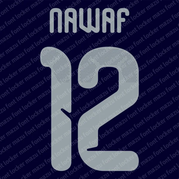 Al-Nassr 2026-2027 Font Vector – Epic Yellow Victory Masterpiece