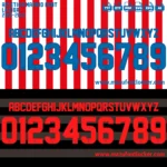 Atletico Madrid 2012-2013 Font Vector – Epic Rojiblancos Warriors Masterpiece