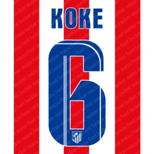 Atletico Madrid 2013-2014 Font