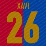 Barcelona Centenary 1998-1999 Font Vector – Legendary Blaugrana Masterpiece